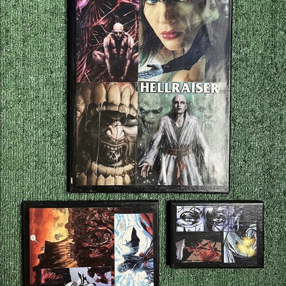 Hell Raser Graphic Novel Photo Collage Bundle (Set of 3) - Picture 1 of 4